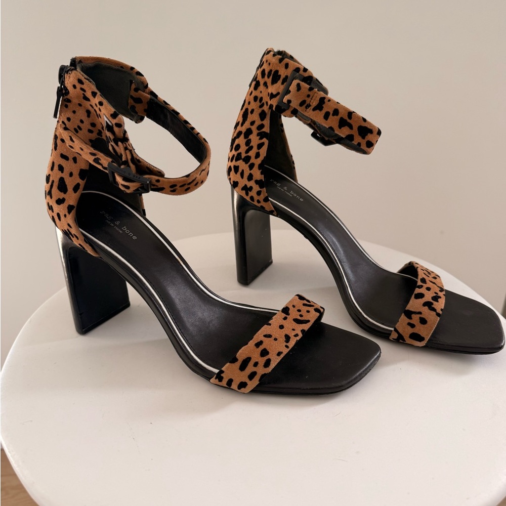 Rag & Bone Brown Leopard Heels